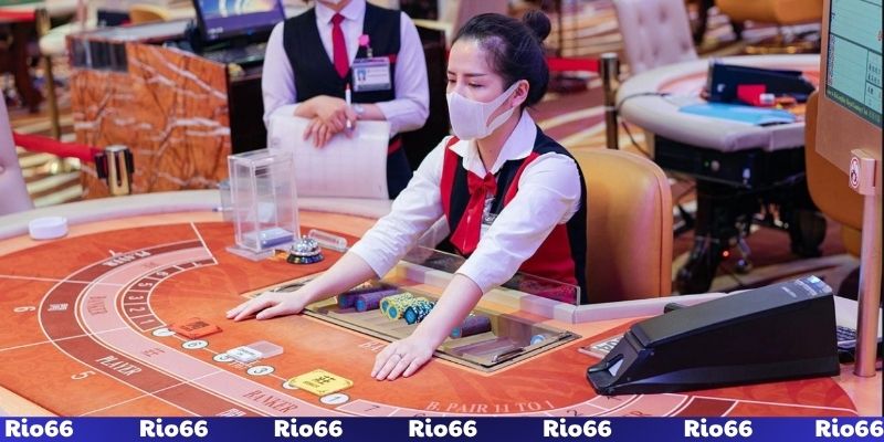 Trò chơi casino có sự xuất hiện của dealer người thật